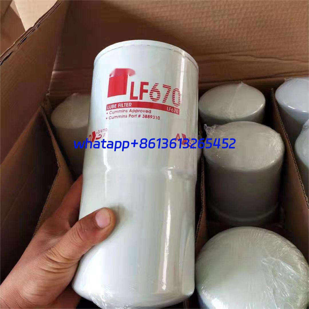 Oil filter LF670 LF9009 LF3000 FS1212 5266016 LF777 LF3345 LF3349 LF9009 engine filter